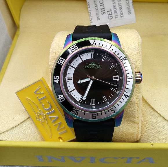 FIRM PRICE-NWOT INVICTA IRIDESCENT SPECIALITY WATCH(WATCH ONLY) - Picture 7 of 9